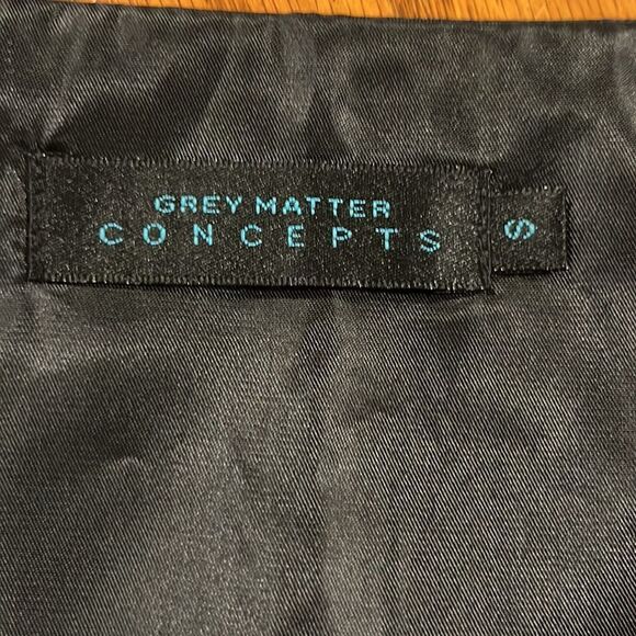 Grey Matter Concepts Men’s Metallic Silver Striped Vest Size Small. - Picture 4 of 7